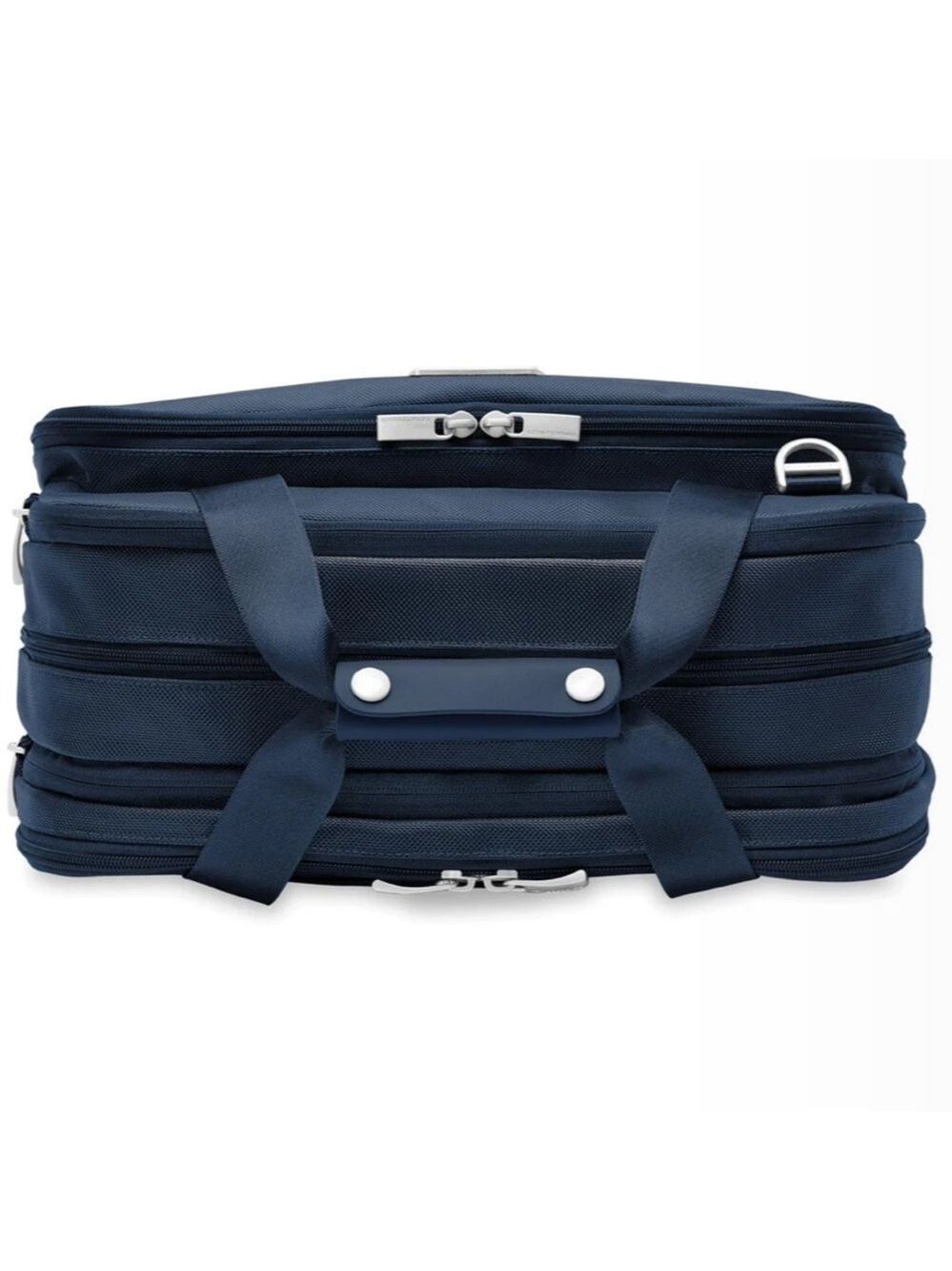 BRIGGS & RILEY BASELINE EXPANDABLE CABIN BAG NEW WITH TAGS NAVY - Picture 8 of 16